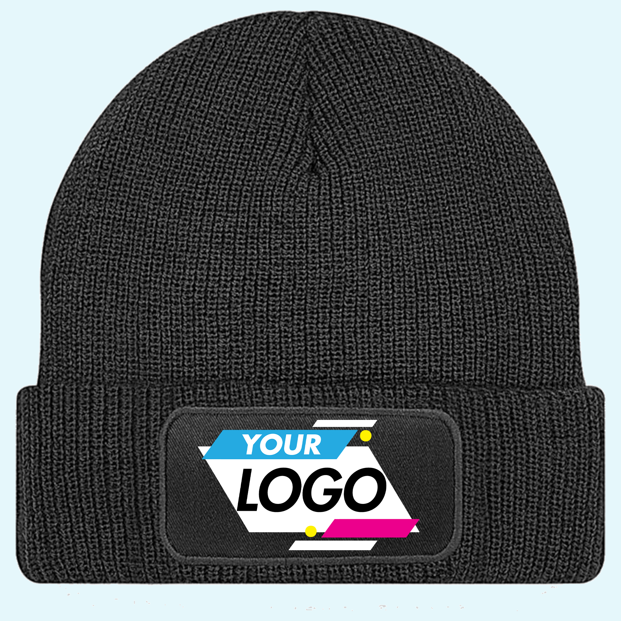 Czapka typu BEANIE z własnym nadrukiem