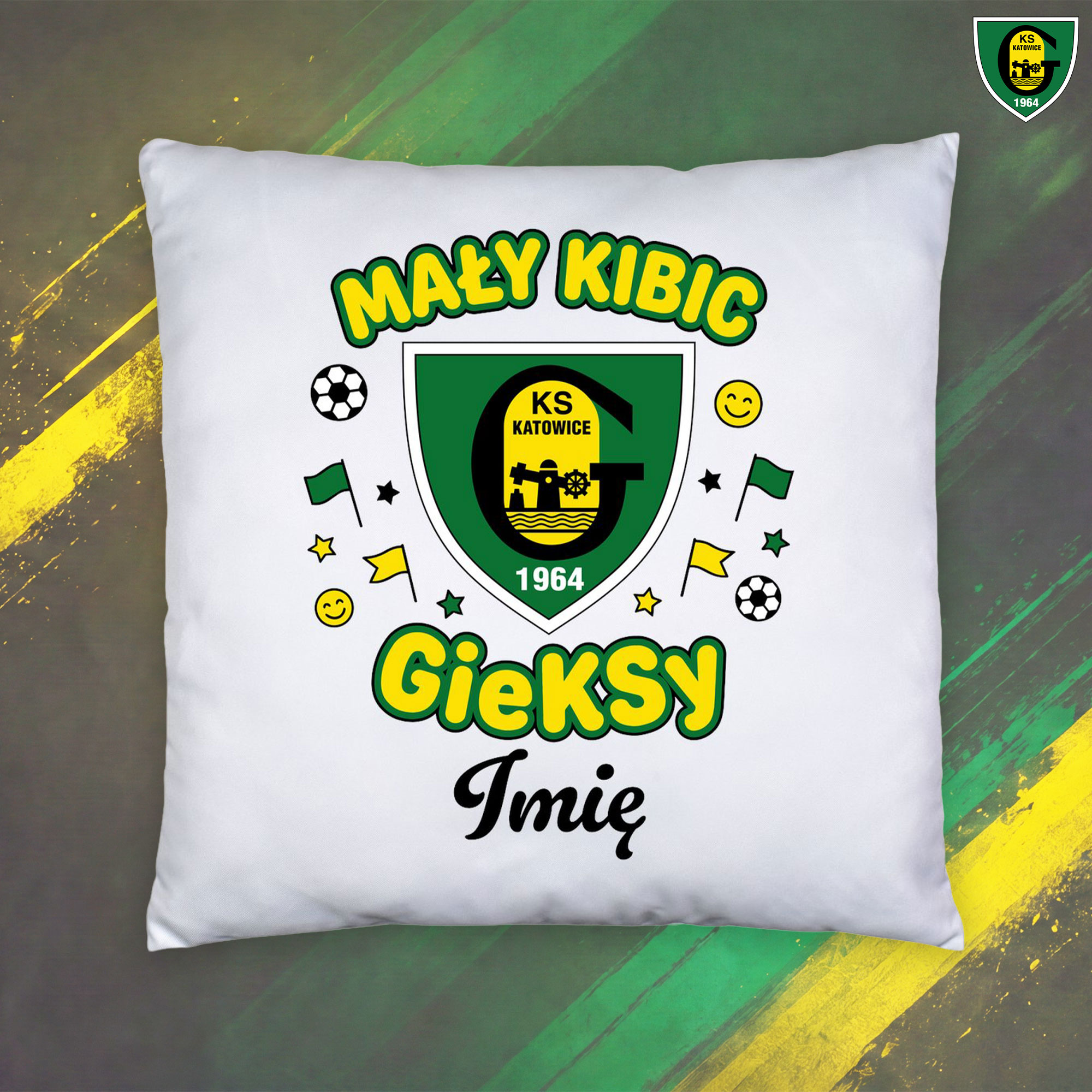 Mały Kibic GieKSy - poduszka