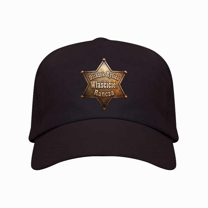 Czapka z daszkiem z własnym nadrukiem