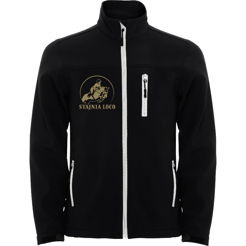 Kurtka Softshell z własnym nadrukiem