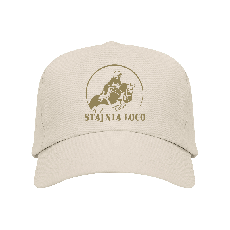 Czapka z daszkiem z własnym nadrukiem