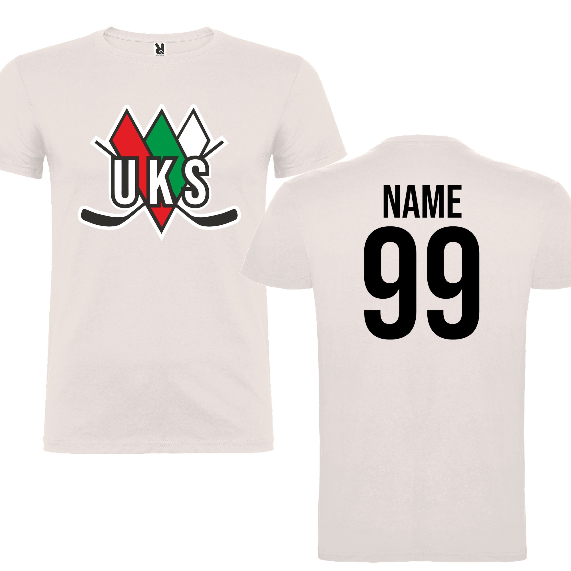 T-shirt z numerem i imieniem