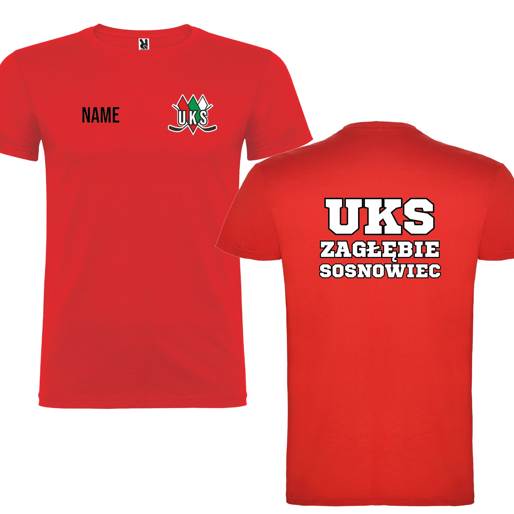 T-shirt UKS - personalizacja (numer lub imię)