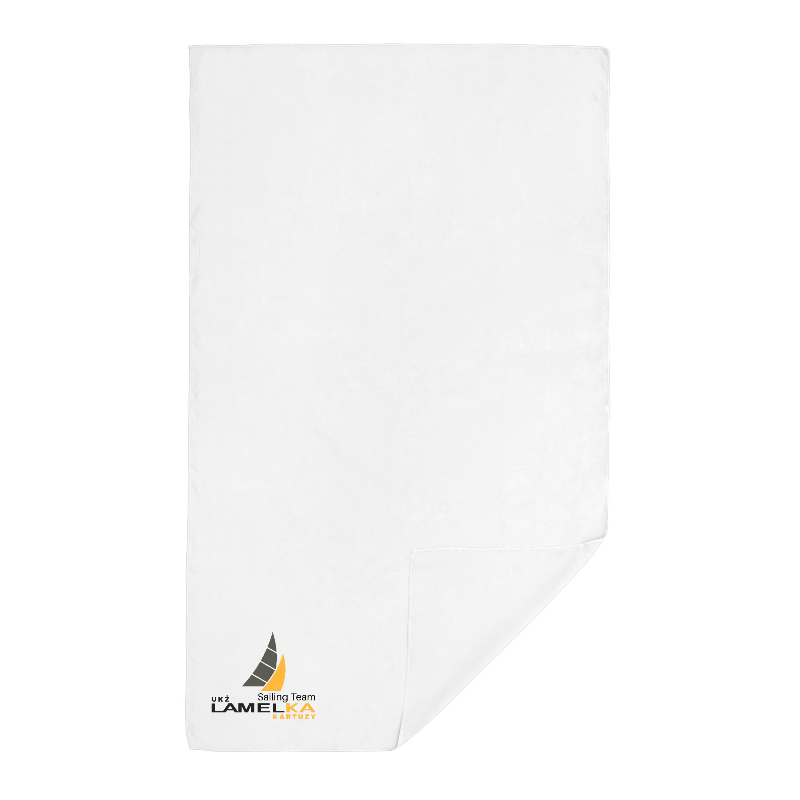 Sportowy ręcznik z mikrofibry z własnym nadrukiem